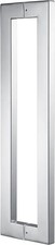 Heavy-Duty Door Pull Handle 24" Stainless Steel Commercial Barn Glass Mirror