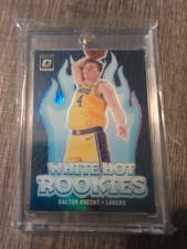 2024-25 Panini Donruss Optic - White Hot Rookies Dalton Knecht #9 Purple Prizm  