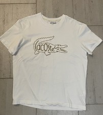 Lacoste Vintage Heritage Design Oversized Embroid Croc With Logo. XXL Men s