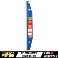 24" Wallpaper Guide Knife FFJ Decorator Wide Straight Steel Blade Trimming Edge
