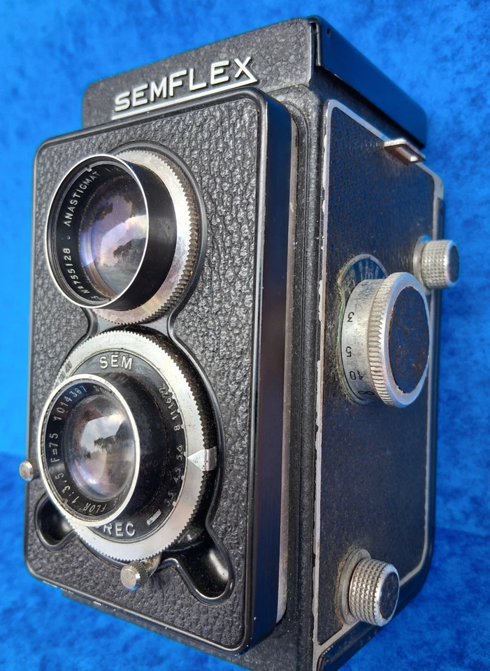 Semflex Obj Son Berthiot Flor 1:3.5 f=7.5cm Bon état. Quelques traces d'usage. - Photo 3/4