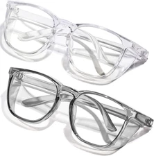 Safety Glasses anti Fog Clear Blue Light Blocking Eye Protection Nurse Goggles f