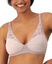 Bali Breathe Cotton Modal Wireless T-Shirt Bra - Gloss - M