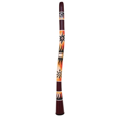 Toca Percussion Curved Didgeridoo DIDG-CTS, 50'', Tribal Sun