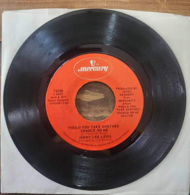Jerry Lee Lewis   Me & Bobby McGee / Would You Take Another Chance On Me 7'' 45