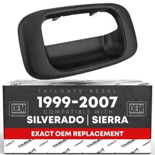 Tailgate Handle Bezel Trim for Chevrolet Silverado; GMC Sierra - Tailgate Han...