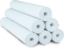 NYEAR 6 Rolls A4 Quick-Dry Thermal Paper (210Mm/8.27"Width/7.6M Long,Φ1.18") for