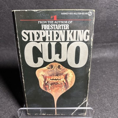 Cujo by Stephen King 1982 Paperback Book
