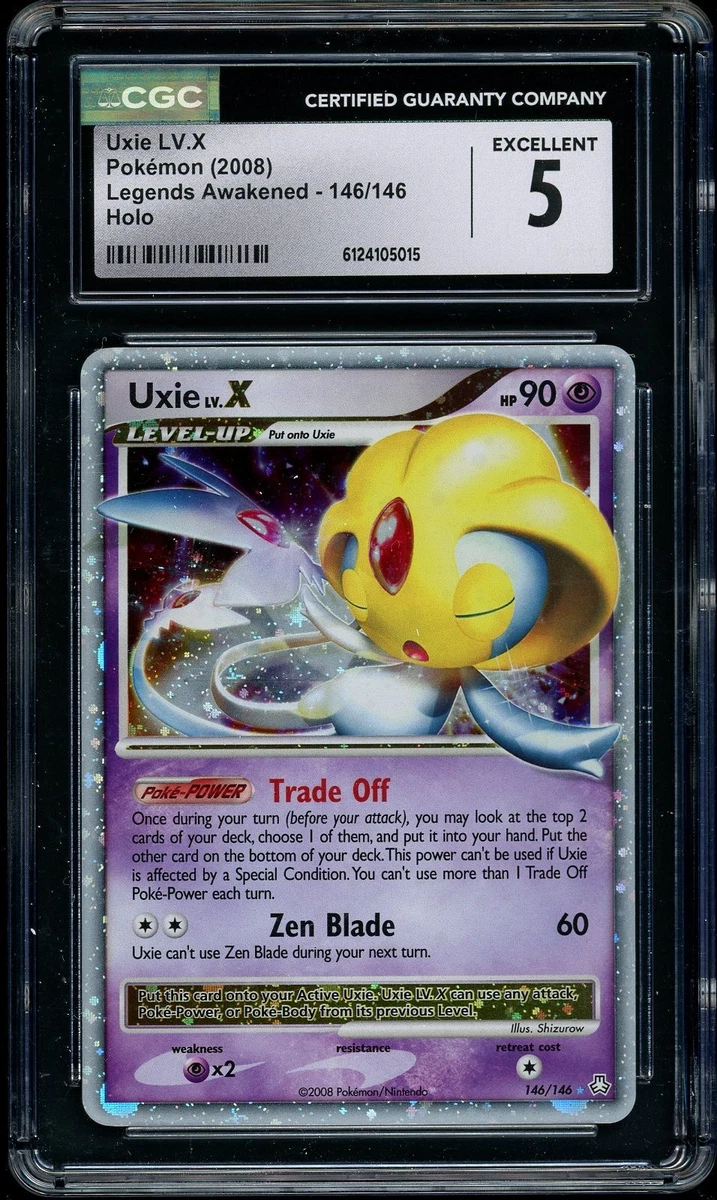 Uxie LV.X Pokémon TCG Cards for sale | eBay