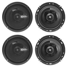 4x Memphis PRX602 6.5" 400 WATTS Total 4 Car Speakers  w/PEI Dome Pivot Tweeters
