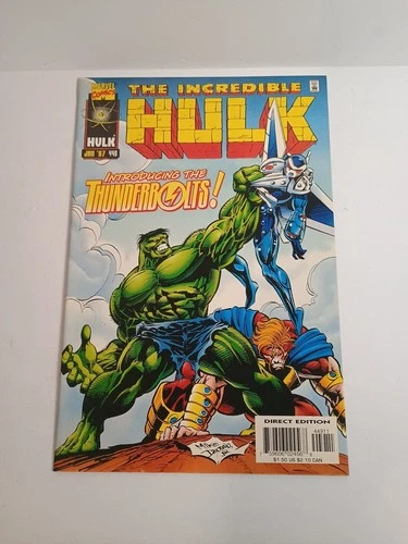 Incredible Hulk - Issue 449 - 1st app Thunerbolts