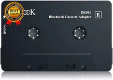 Car Audio Receiver Bluetooth Cassette Receiver Tape Aux Adapter Player Bluetooth