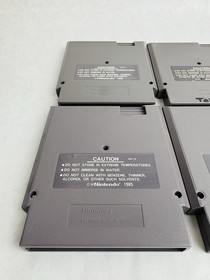 Nintendo (NES) Game Bundle Lot of 4 Tested Loopz Othello Sky Shark & Infiltrator