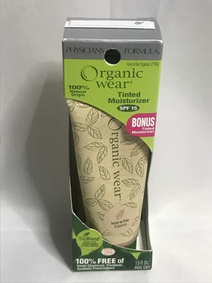 physicians formula organic wear tinted moisturizer