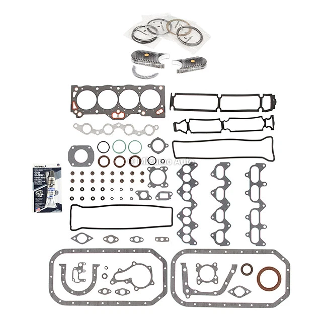 Juego completo de juntas cojinetes anillos aptos para Chevrolet Nova Toyota Corolla MR2 88-89 4AGE Foto 2 de 4