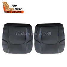 For 2005-2021 Nissan Frontier Driver & Passenger Bottom Perforated Seat Cover