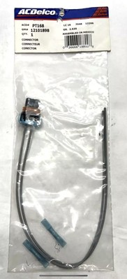NEW ACDelco PT168 Headlight Wiring Connector Pigtail  Chevy GMC Cadillac 1991-13