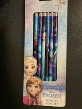 Disney Frozen - 6 Pack - 2 Lead Wood Pencils
