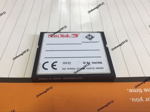 Sandisk compactflash 128MB CF Card 128MB CF Memory card SDCFJ/SDCFB - Picture 2 of 4