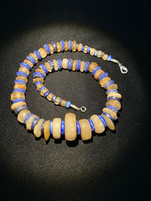 Ancient crystal quartz beads necklace Neolithic period Jewelry Necklace