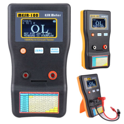 MESR-100 ESR Capacitance Ohm Meter Resistance Circuit Tester Professional New
