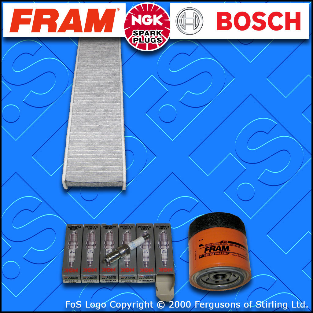 SERVICE KIT for FORD MONDEO MK3 3.0 V6 OIL CABIN FILTERS PLUGS (2003-2007)