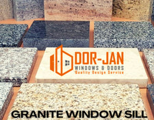 Glamorous Window Sills Granite Stone 30mm Squared - Choose Your Size