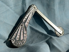 SINGER Folding Tracing Wheel Engraved Chromed Pocket Sewing Pattern Tracer