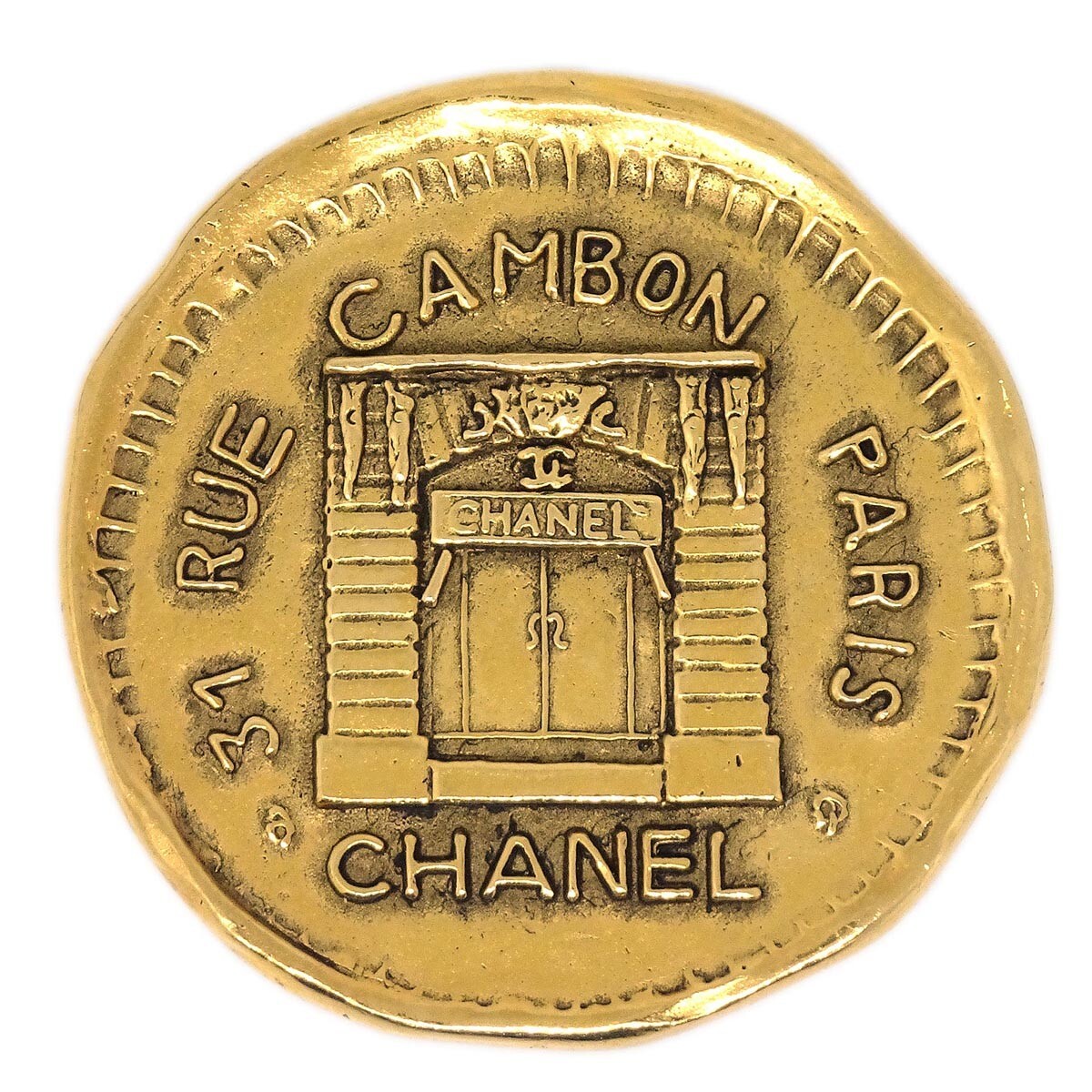 CHANEL ゴールドチャーム 11 RUE CAMBON PARIS CHANEL ゴールドチャーム 11 RUE CAMBON PARIS