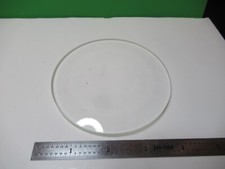 OPTICAL LENS BK7 CONCAVE CONVEX 4" DIAMETER LASER OPTICS AS PICTURED 18-A-27