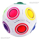 Rainbow Cube Magic Puzzle 3 Fidget Ball Stress Relief Autism Fidget Toy Gift Toy