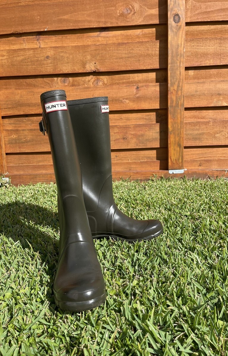 Hunter Boots Chocolate Brown Women Size 7 US Rain boots | eBay display picture 3