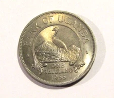 Uganda 1966 1 Shilling unc Coin