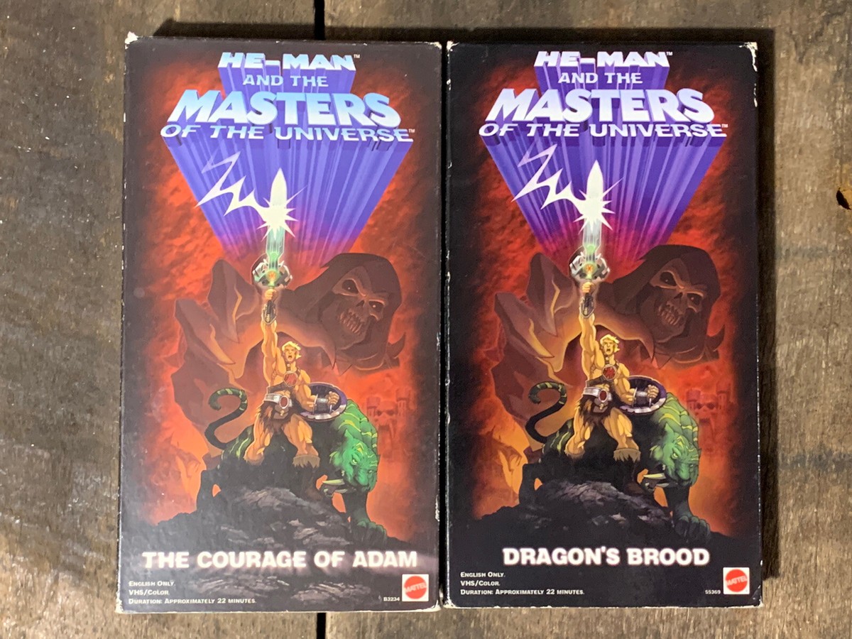 He-Man and the Masters of the Universe (2002 Series) VHS Lot Of 2