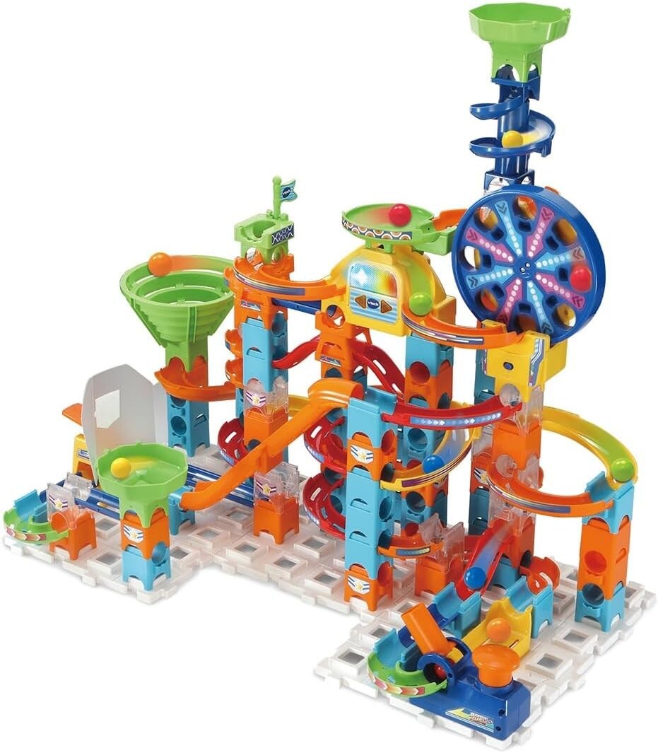 VTech Marble Rush Adventure Set, Construction Toys for Kids