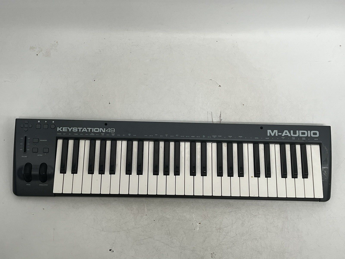 M-Audio Multicolor Keystation 49 MK2 USB MIDI DJ Keyboard