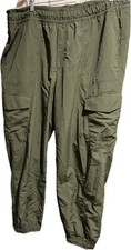 Unbranded Size XL Army Green Drawstring Waist Cargo Pants