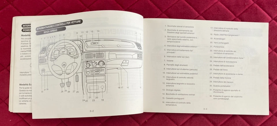 NEXIA Daewoo Libretto Uso e Manutenzione - Immagine 2 di 2