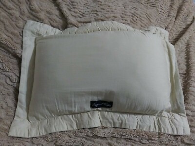 Raymond Waites Brocade Ivory Decorative Throw Pillow 12