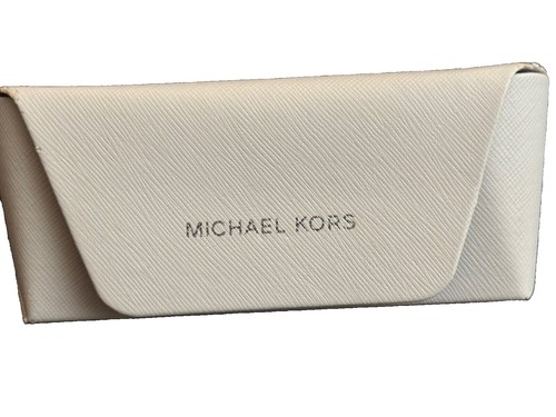 Michael Kors Ivory Sunglass Case Michael Kors Ivory Felt Lining Eyewear/Sunglasses Case | eBay main image 4
