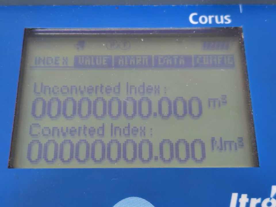 Corus Meter Corus PTZ Itron ELECTRONIc GAS VOLUME CONVERTER 0.9-10 bars - Tried ...
