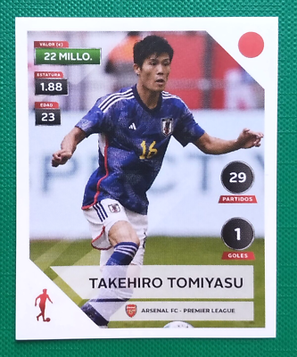 2022 EW Qatar World Cup FIFA #366 TAKEHIRO TOMIYASU Japan Soccer