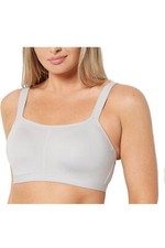 Breezies Comfort Zone Full Coverage Wirefree T-Shirt Bra Grey Shadow