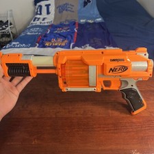 Nerf DART TAG Orange Fury Fire Dart Gun Blaster Revolvers Furyfire