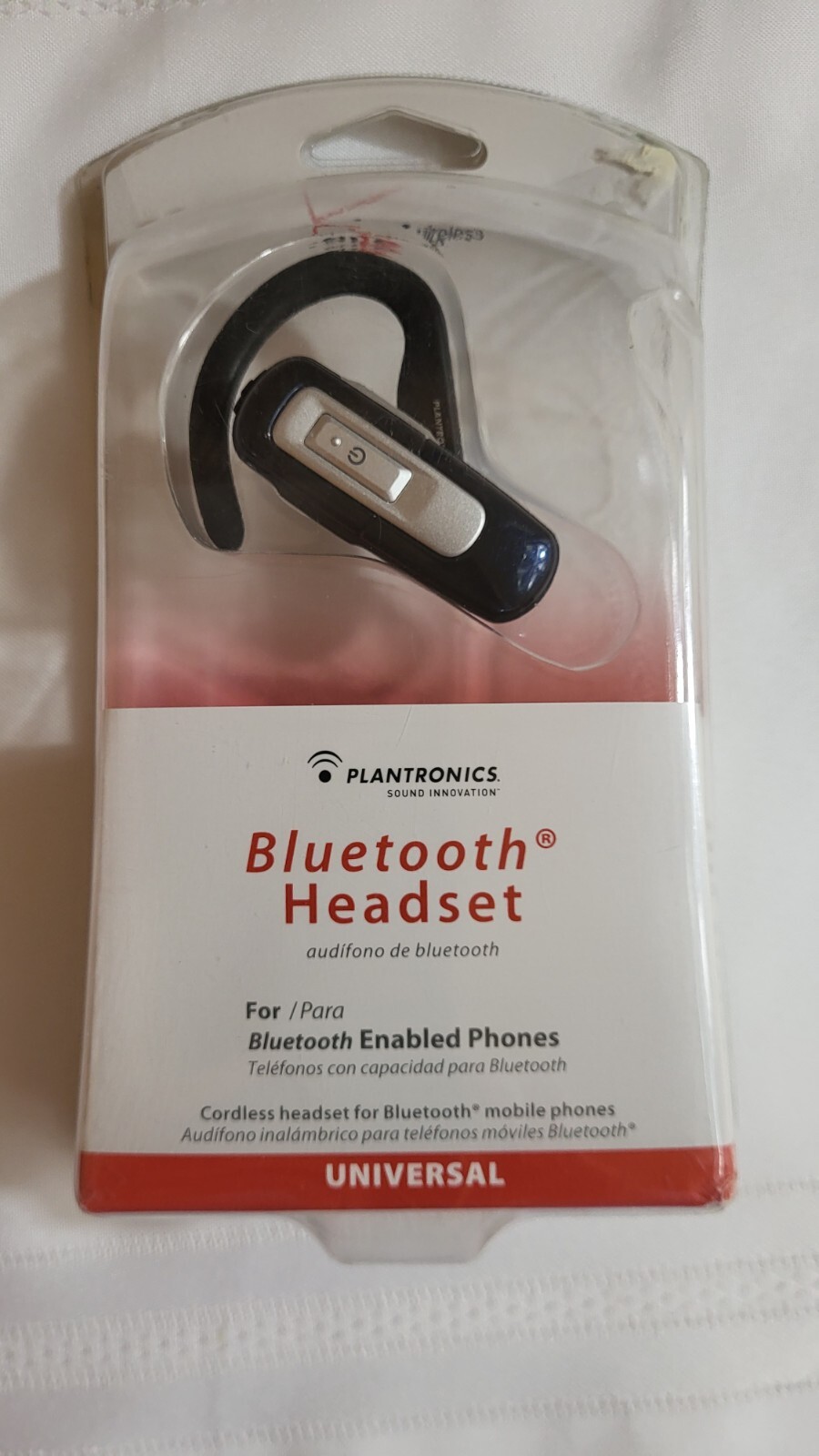 Verizon Plantronics Universal Bluetooth Headset PBT222Z for sale online eBay
