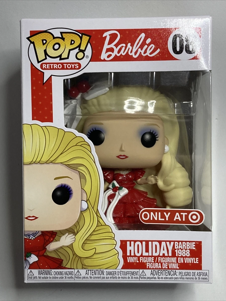 Funko POP Retro Toys Barbie 08 Holiday Barbie 1988 eBay