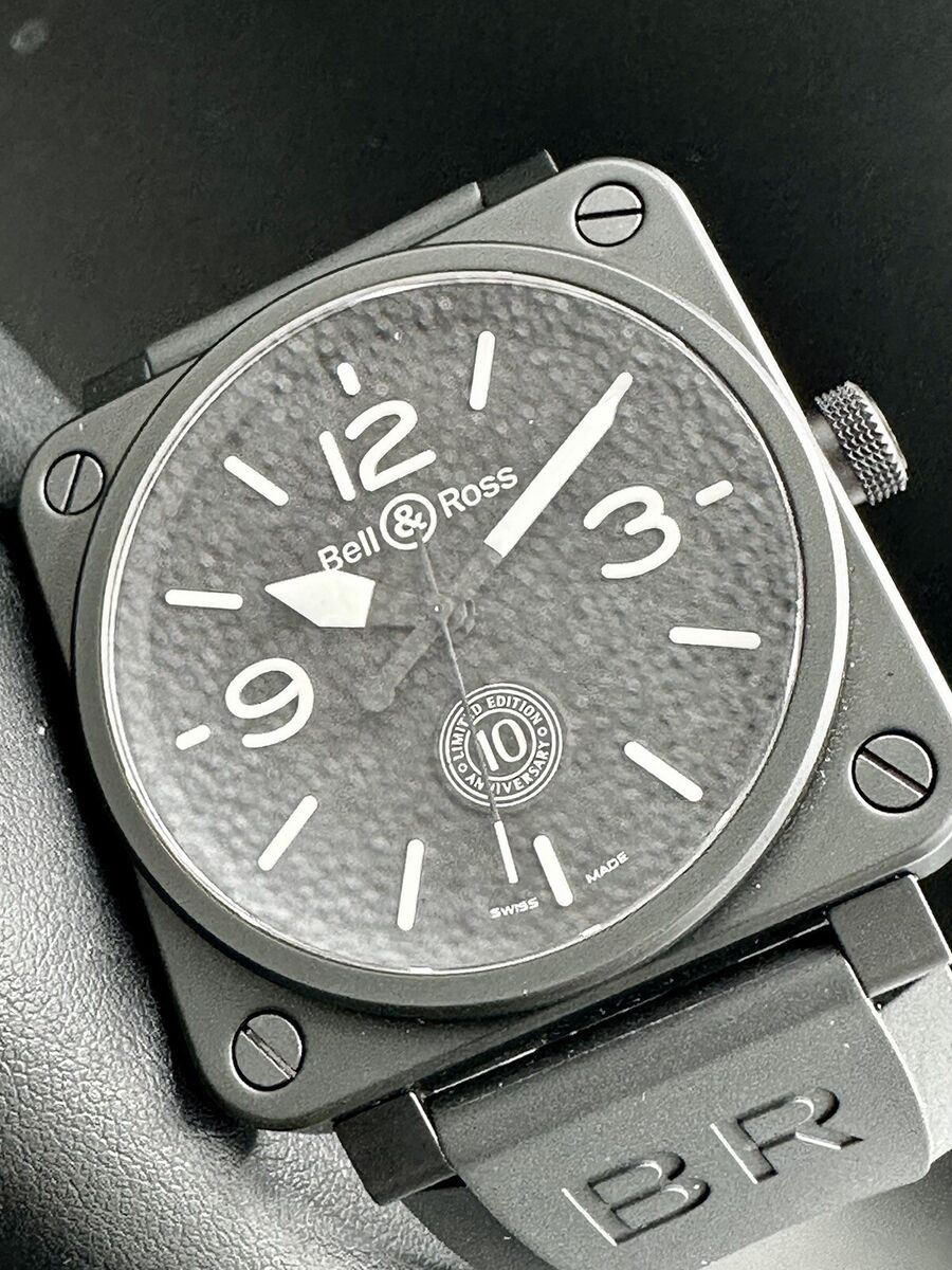 Bell & Ross BR01-92 10th Anniversary Limited Edition Swiss Bell & Ross BR01-92 10th Anniversary Limited Edition Swiss