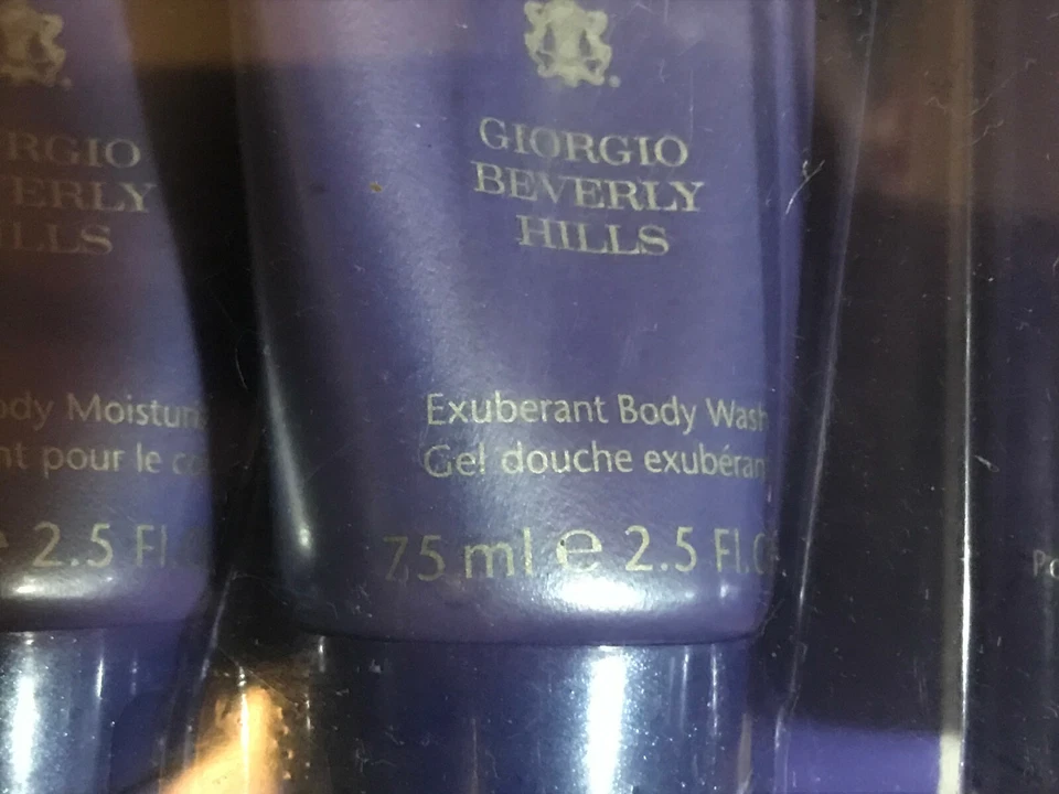 Giorgio Beverly Hills Set de Regalo SELLADO - Humedad Corporal/Lavado/Polvo Foto 3 de 4