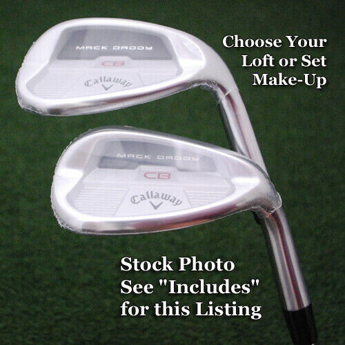 Callaway Mack Daddy CB Game Improvement Wedges STEEL Choose Loft/Set