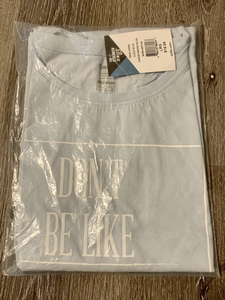 Camiseta sin mangas Soffe Cloud azul niñas jóvenes talla L grande niñas nueva  Foto 2 de 4